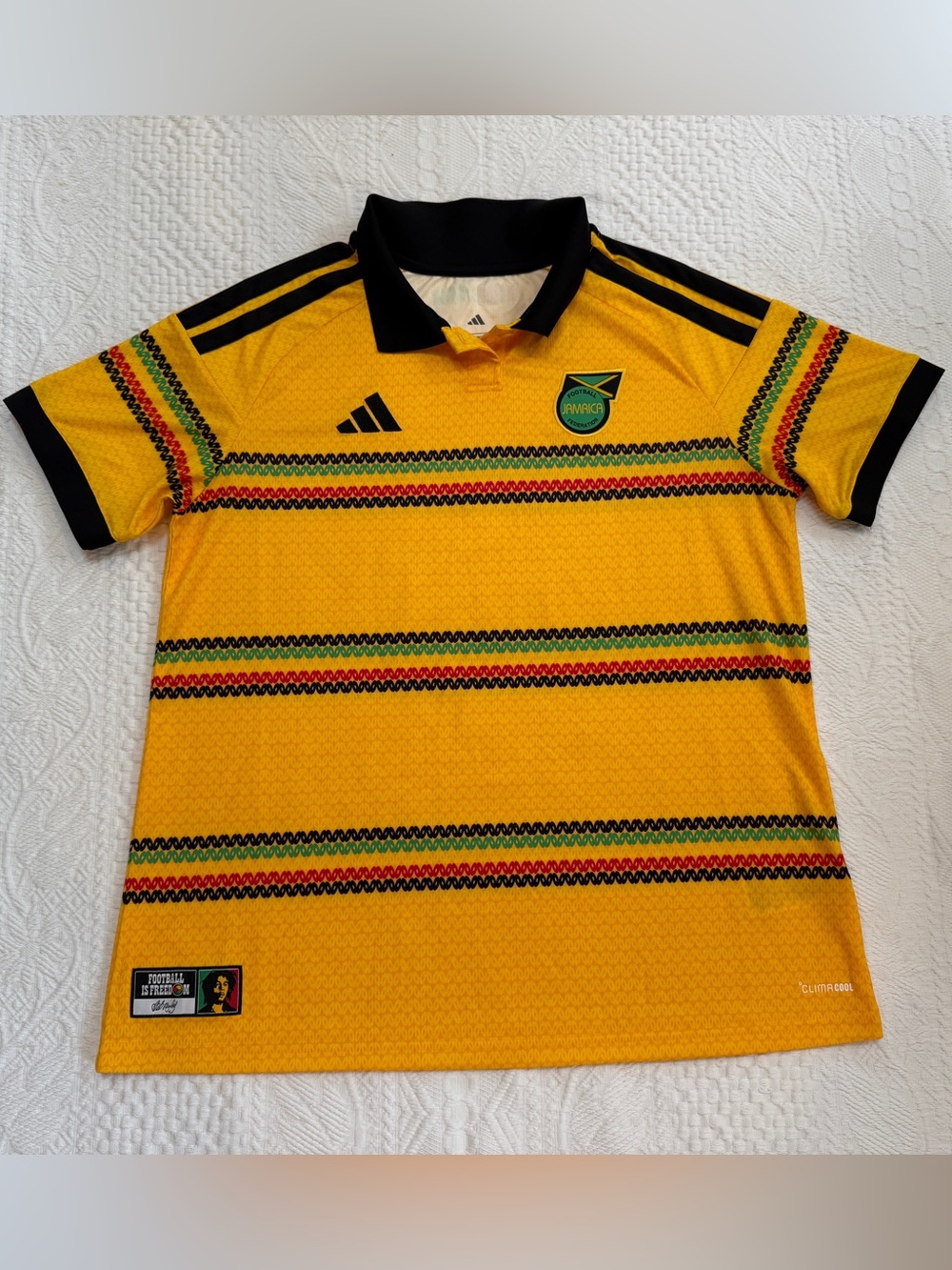 Adidas Jamaica 26 x Bob Marley Women's Home Jersey 2026/27 Size XL Reggae Girlz